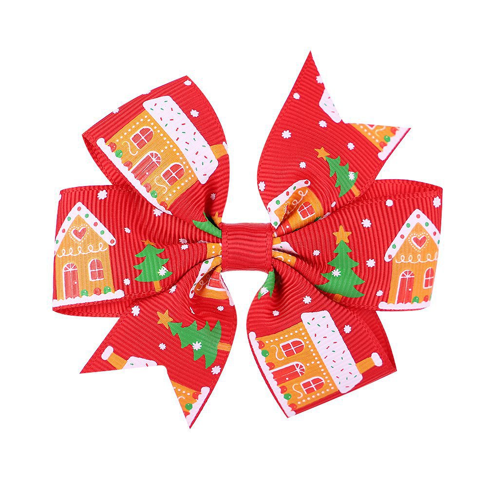 Festive Holiday Hair Bow Stornfield