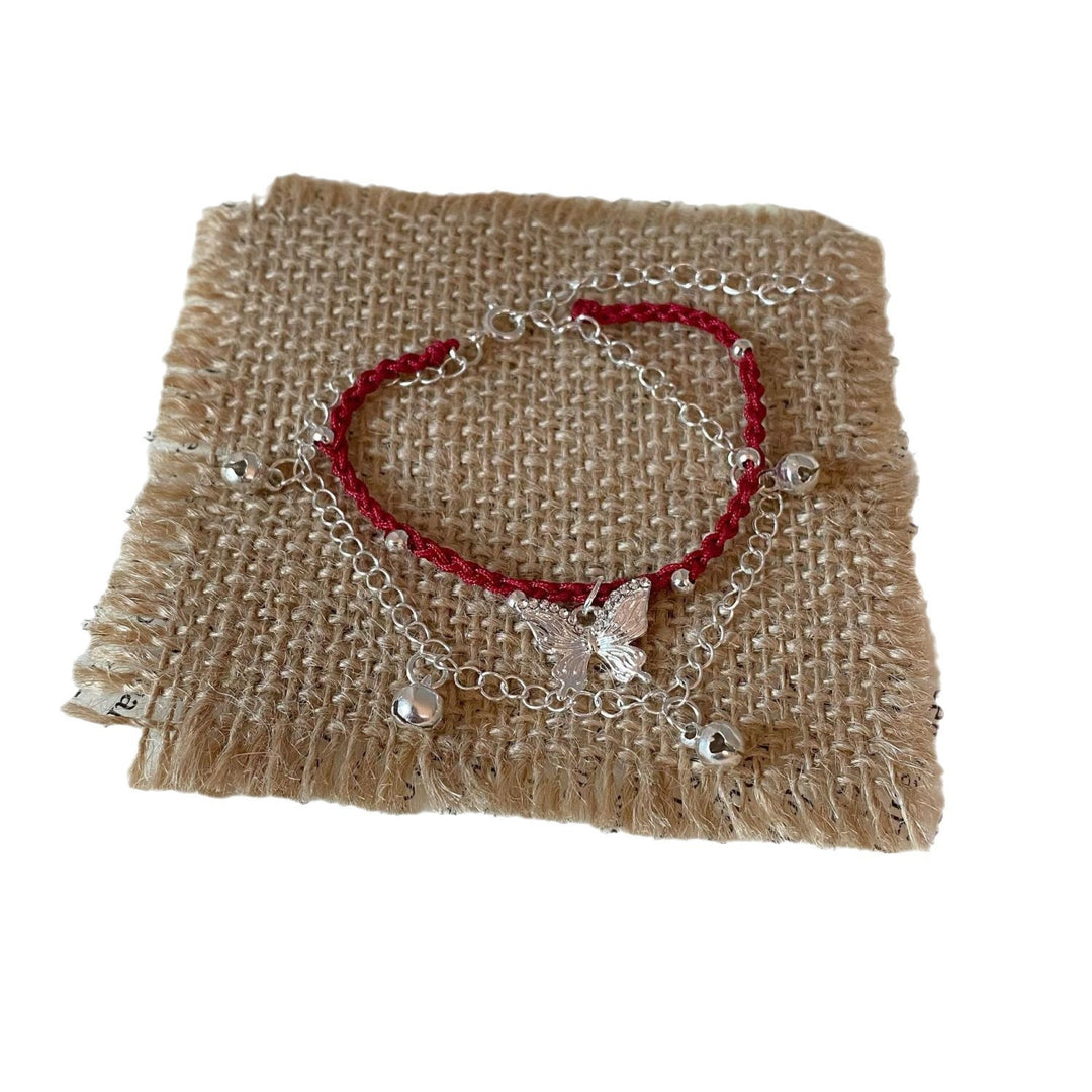 Butterfly Charm Macrame Bracelet Stornfield