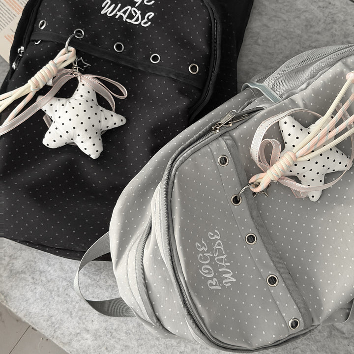 Polka Dot Casual Backpack Stornfield