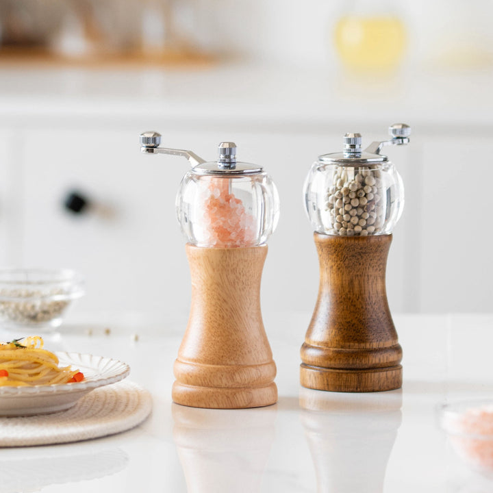 High-quality wood and stainless steel pepper mill Stornfield