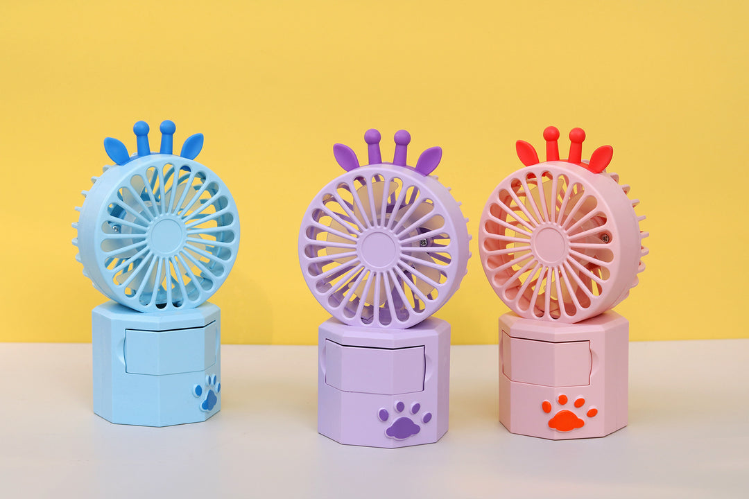 Unisex Portable Mini Fan with Animal Ears and USB Connection Stornfield