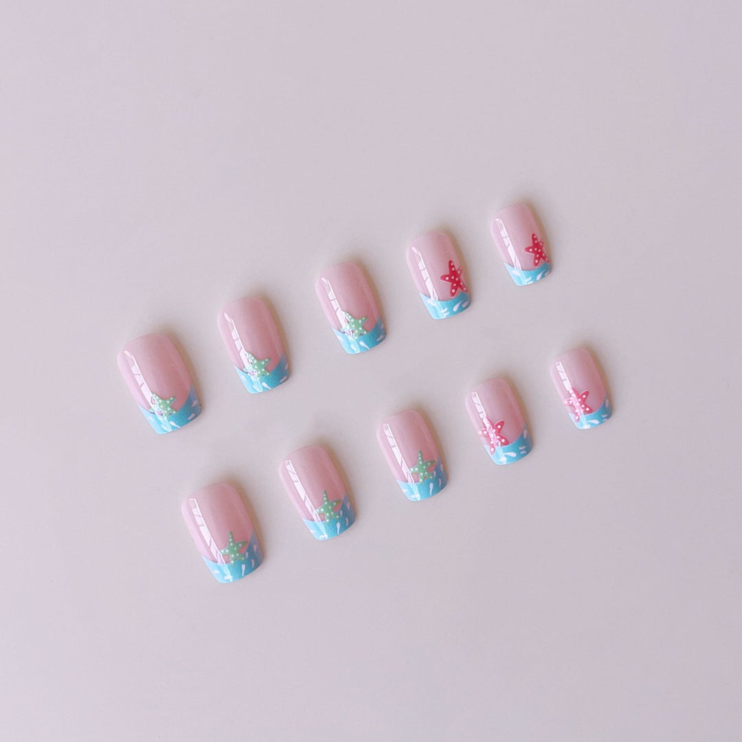 Creative Nail Art Set with Tropical Beach Style Stornfield