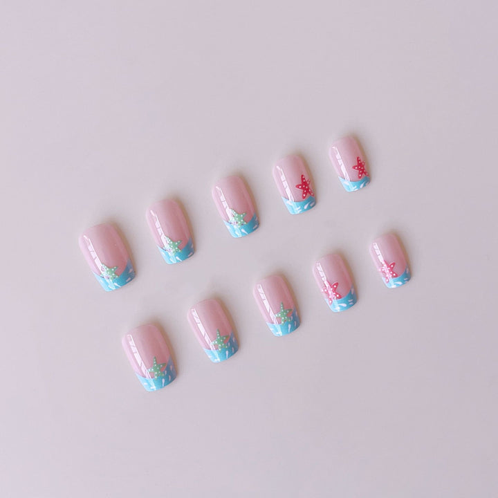 Creative Nail Art Set with Tropical Beach Style Stornfield