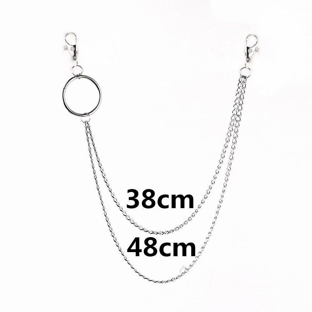Unique Double Layer Chain Wallet Keychain Stornfield