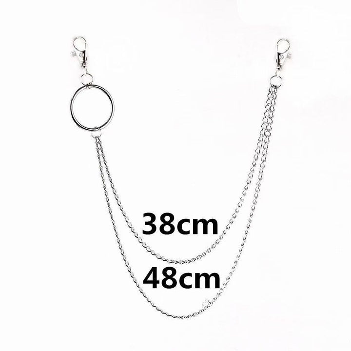 Unique Double Layer Chain Wallet Keychain Stornfield