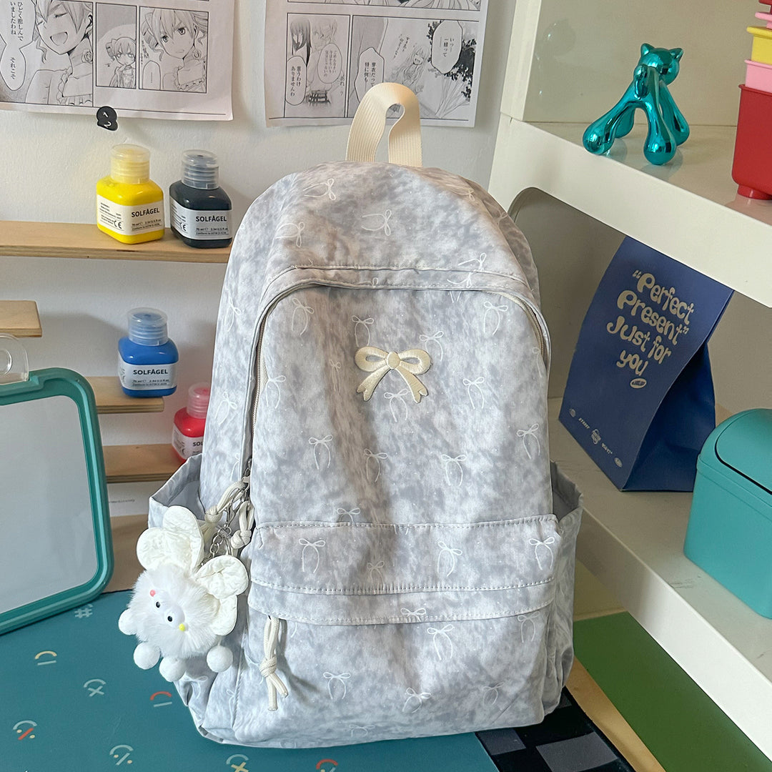 Whimsical Floral Print Casual Backpack Stornfield