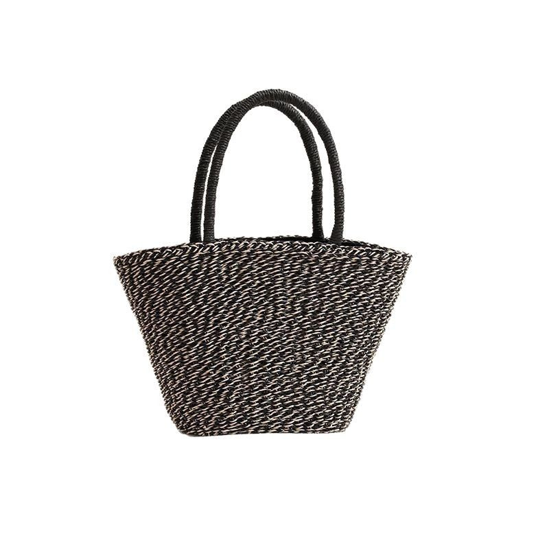 Handcrafted basket bag with sturdy handles Stornfield