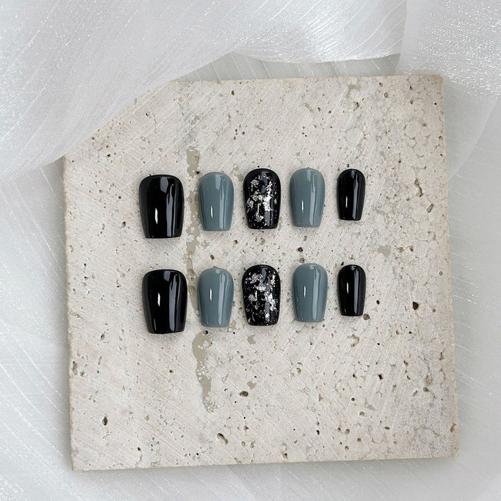 Butterfly-Embellished Press-On Nail Set