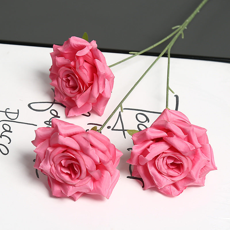 Decorative Faux Rose Stems for Home Decor