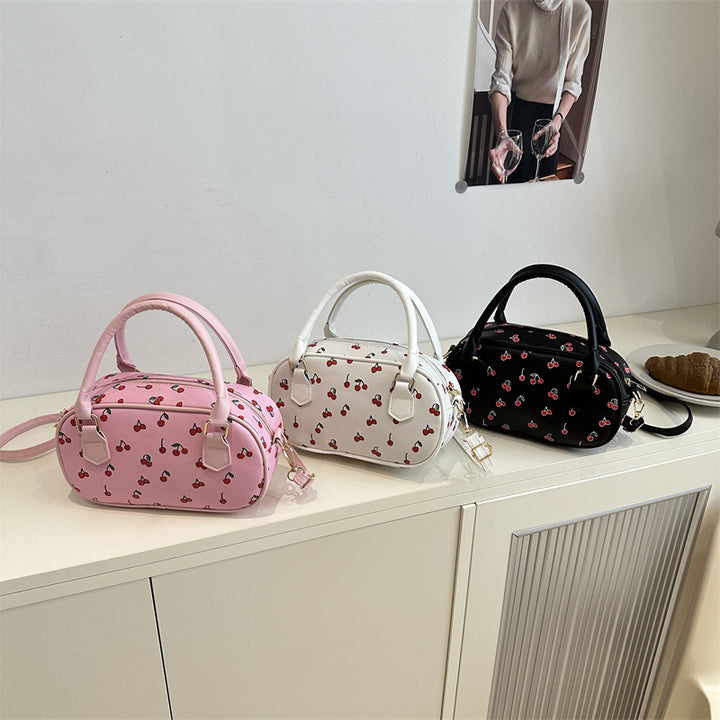Playful Cherry Print Mini Handbag Stornfield