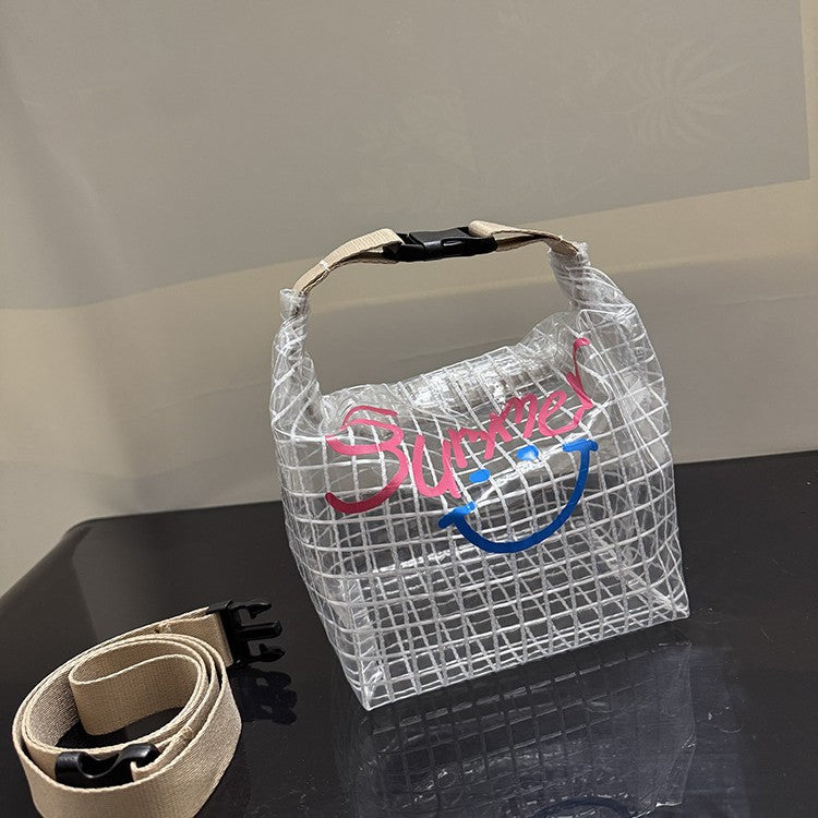 Storage bag made of durable, transparent material Stornfield