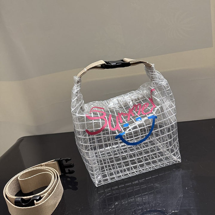 Storage bag made of durable, transparent material Stornfield