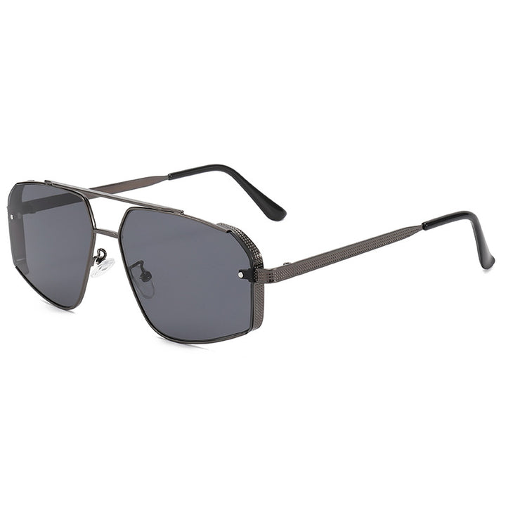 Oversized Geometric Frame Sunglasses Stornfield