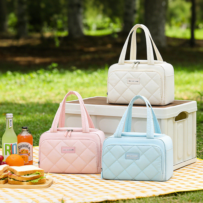 Insulated Quilted Lunch Cooler Bag Stornfield