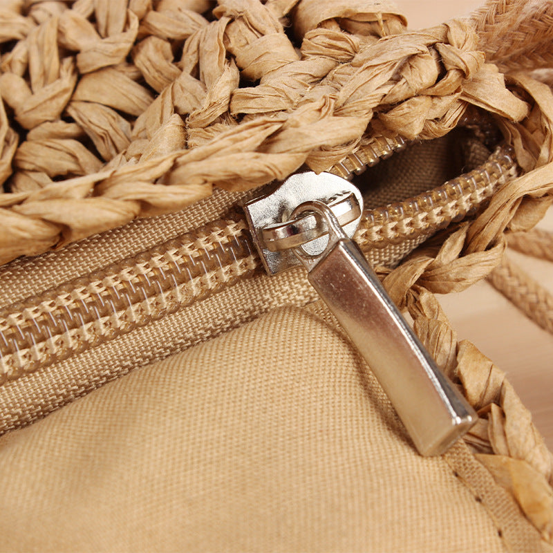 Macramé Shoulder Bag with Elegant Fringe Decoration Stornfield