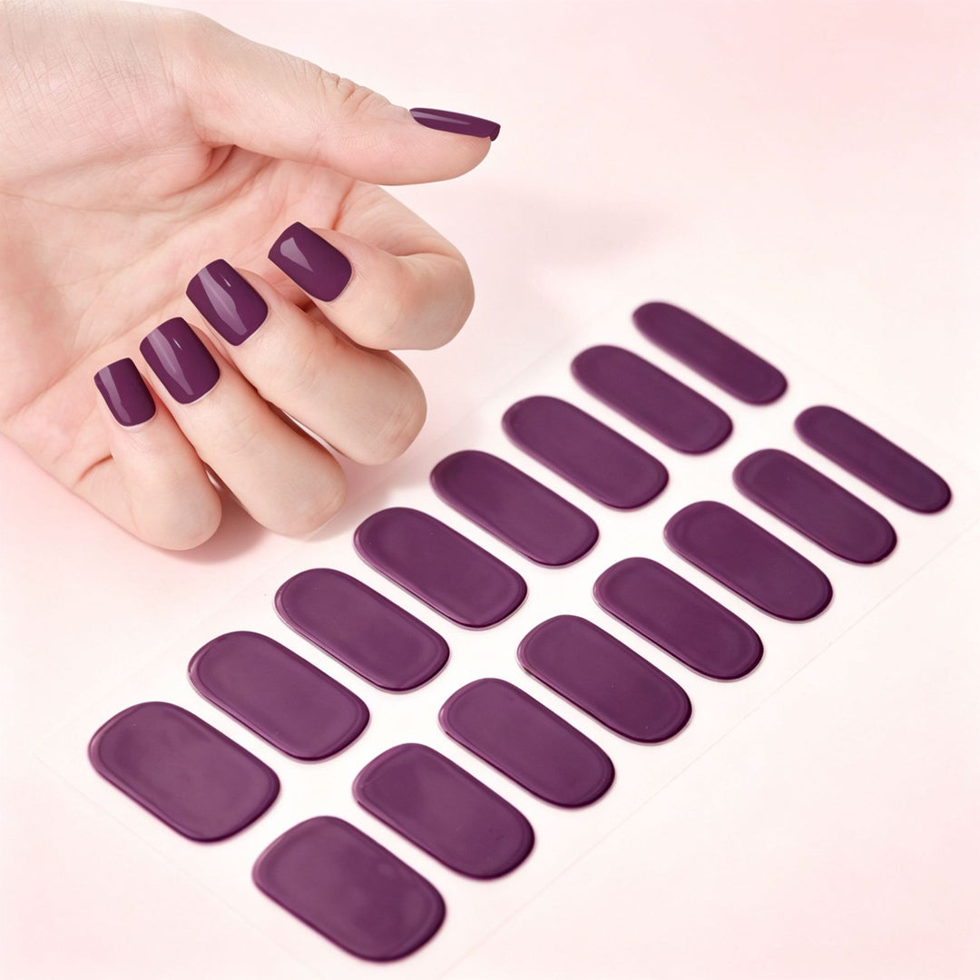 Premium Glossy Press-On Nail Set