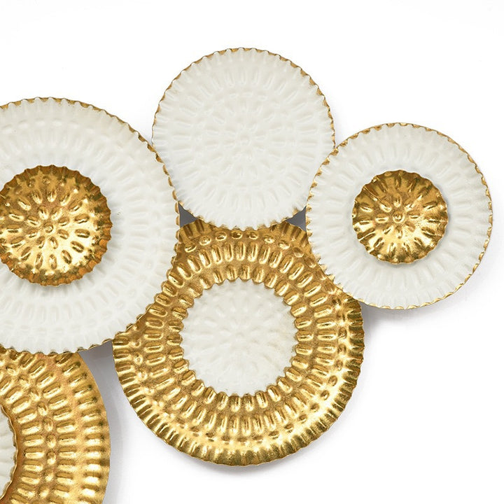 Modern Decorative Wall Sculpture with Circular Design Stornfield