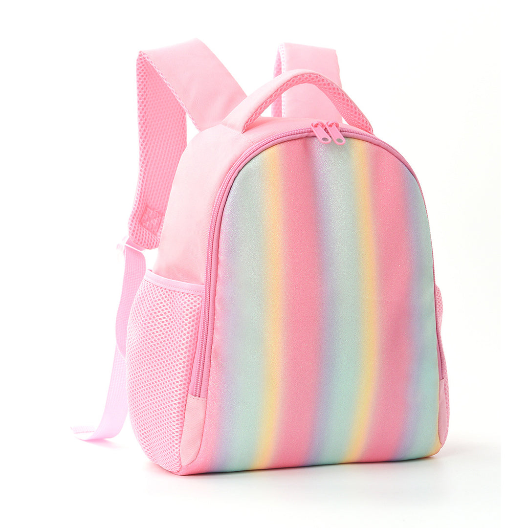 Glittering backpack with rainbow design Stornfield