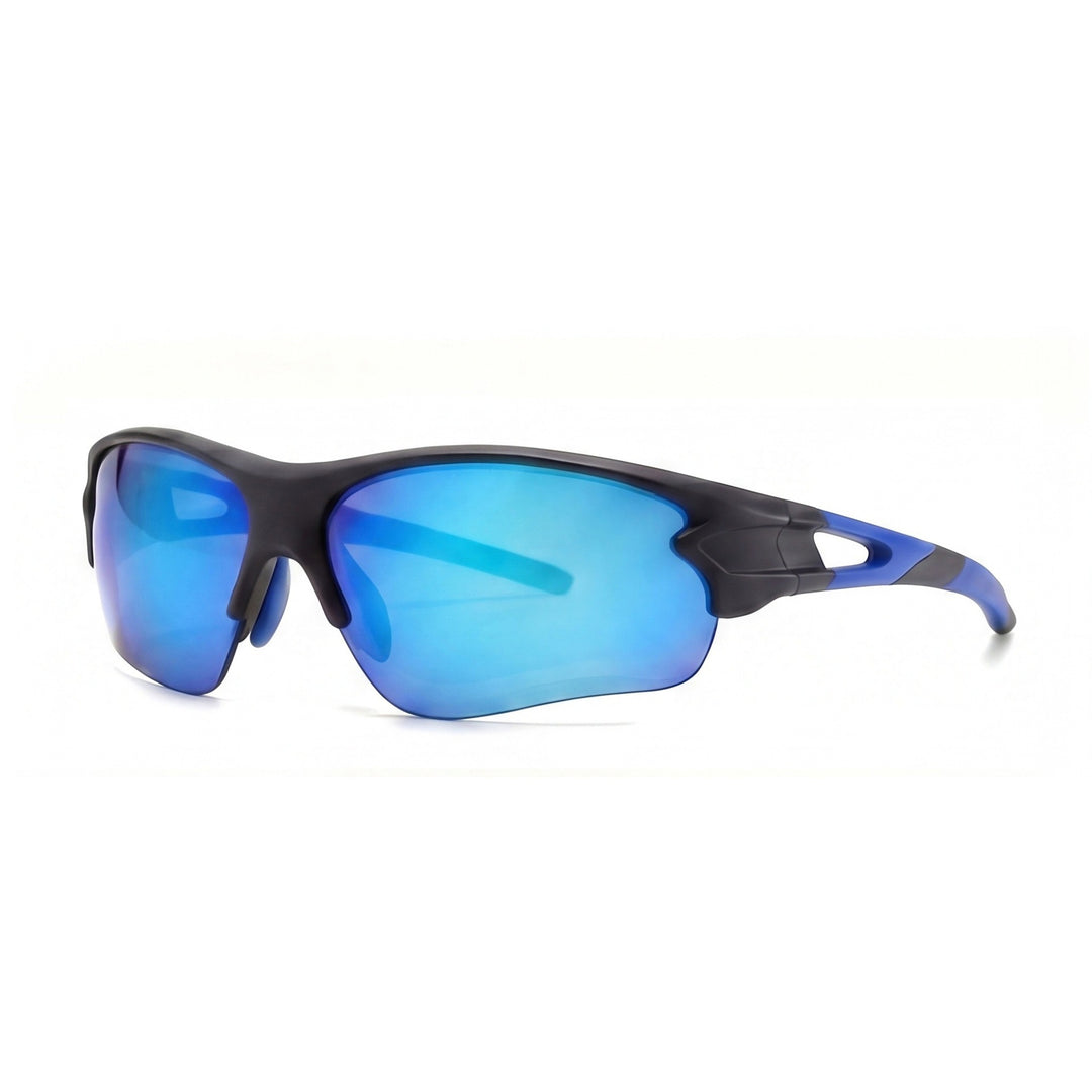 Unisex nan sporty performance-oriented sunglasses with polarized quick-change lens technology Stornfield