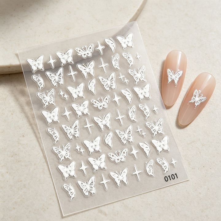 Butterfly Nail Art Stickers
