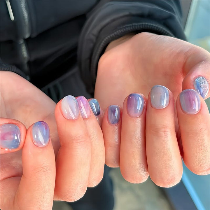 Artistic Ombre Nail Art Extensions Stornfield