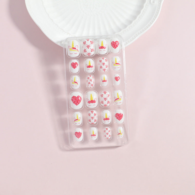 Decorative Press-On Nail Set Stornfield