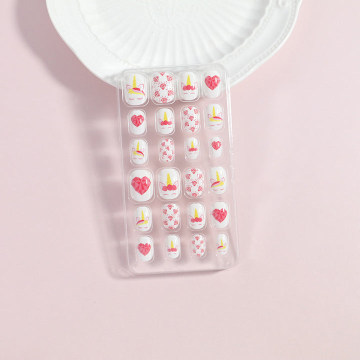 Decorative Press-On Nail Set Stornfield