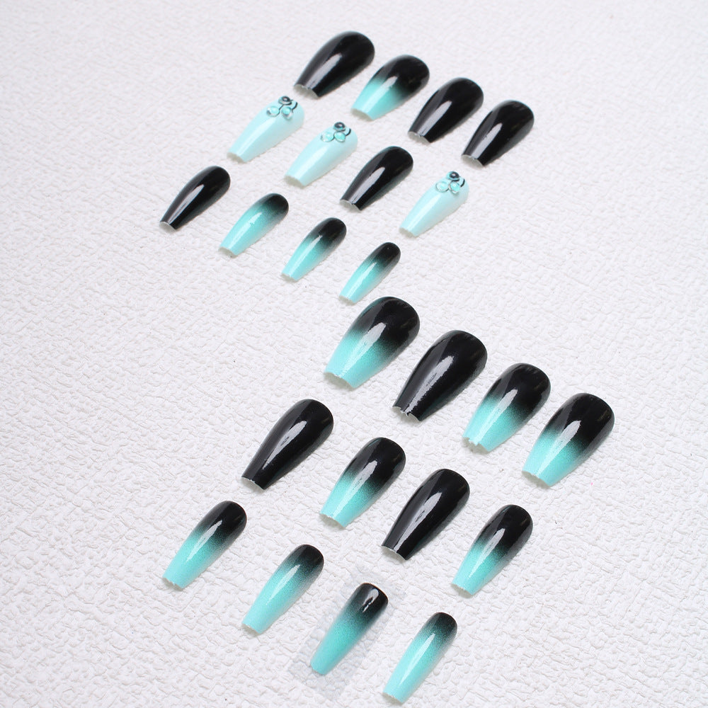Elegant Gradient Press-On Nails Stornfield