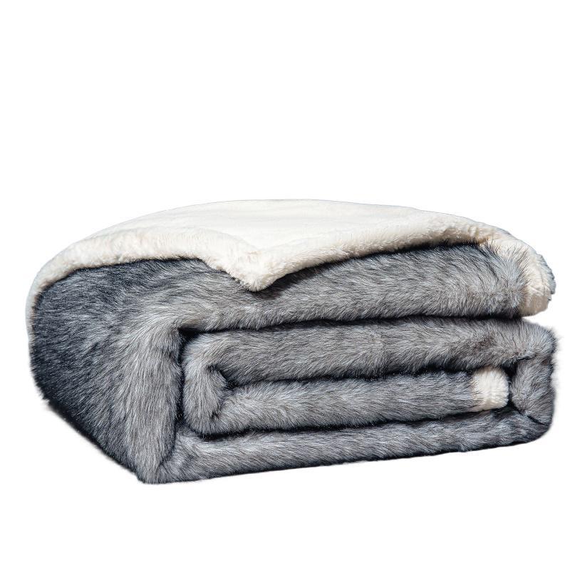 Luxurious Faux Fur Throw Blanket Stornfield 1787118668