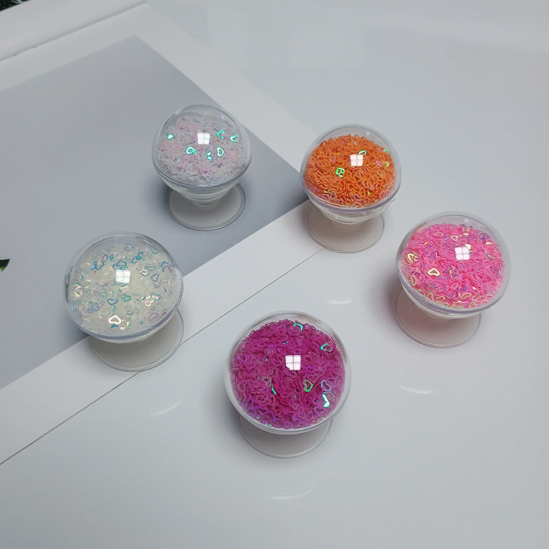 Glitter Heart-Shaped Phone Stand Stornfield