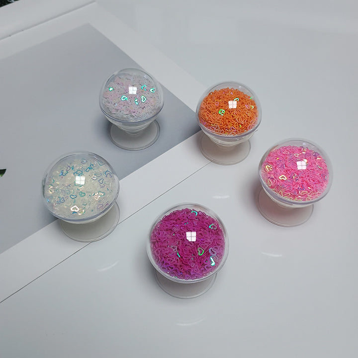 Glitter Heart-Shaped Phone Stand Stornfield
