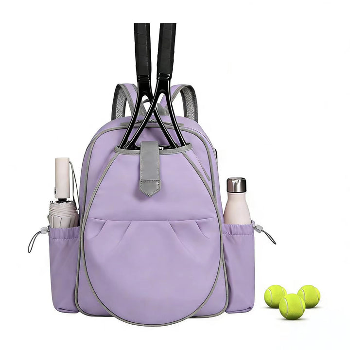 Sporty tennis backpack with special racket and accessory compartments Stornfield