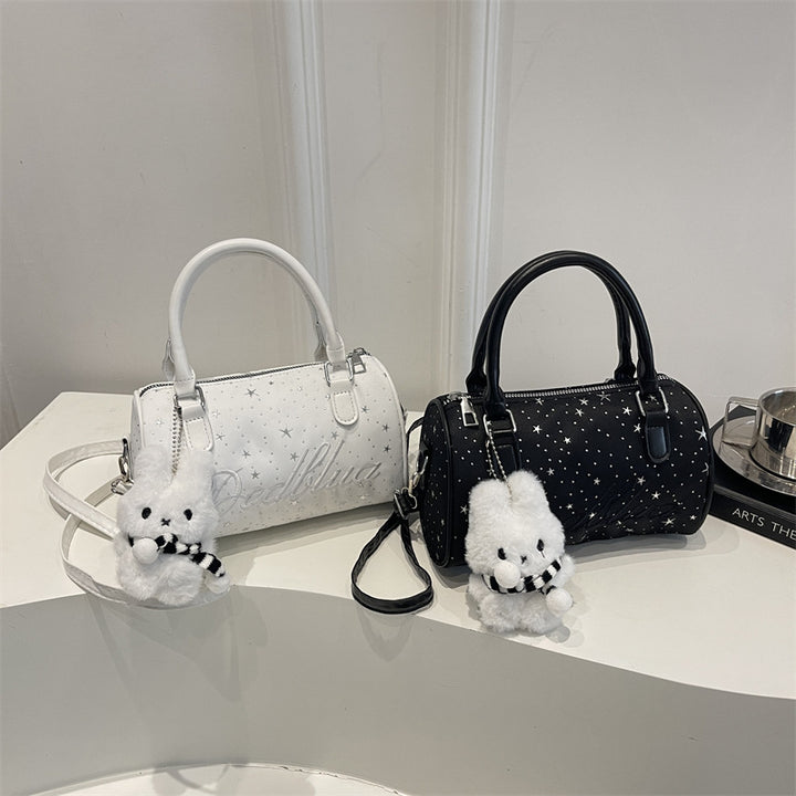 Stylish Star-Embellished Handheld Bag