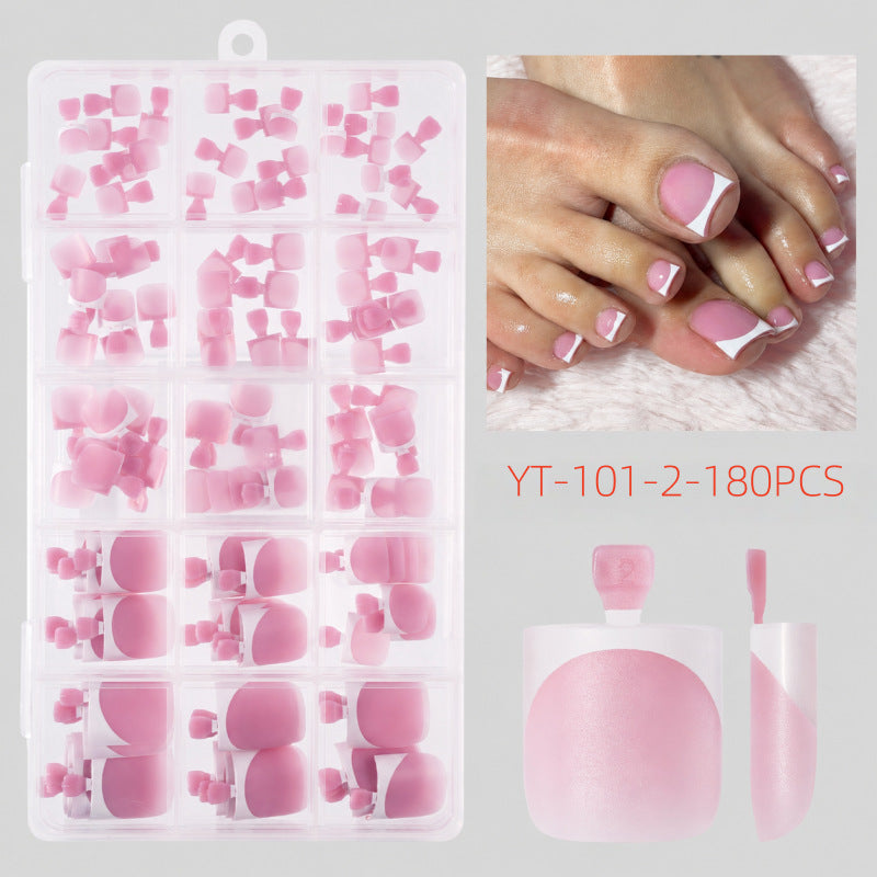 Artificial Nail Set with French Tips Stornfield
