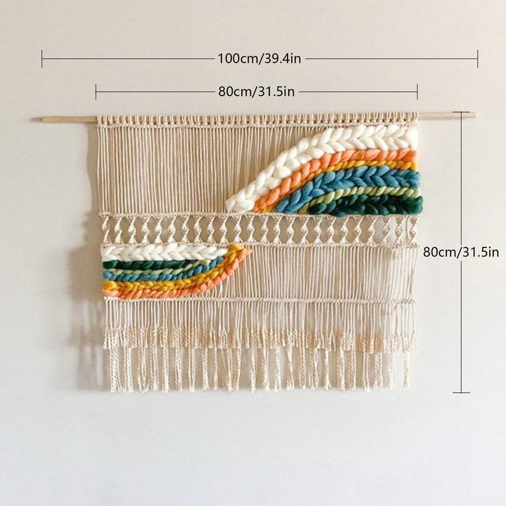 Handmade Woven Wall Hanging Art Stornfield