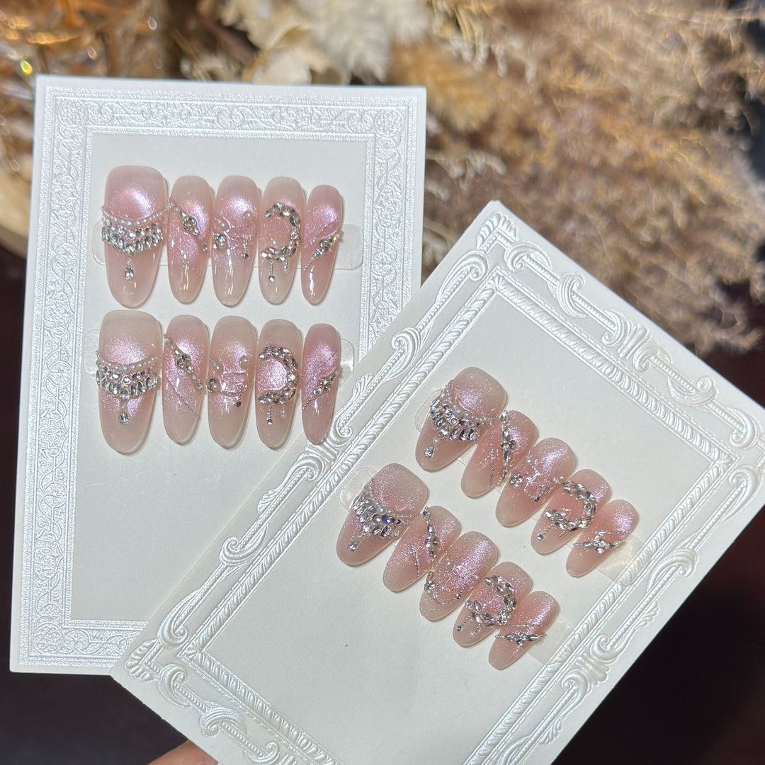 Artistic Stiletto Nail Art Design Stornfield
