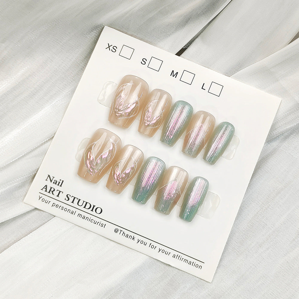 Artificial nails with Elegant Ombre Design Stornfield
