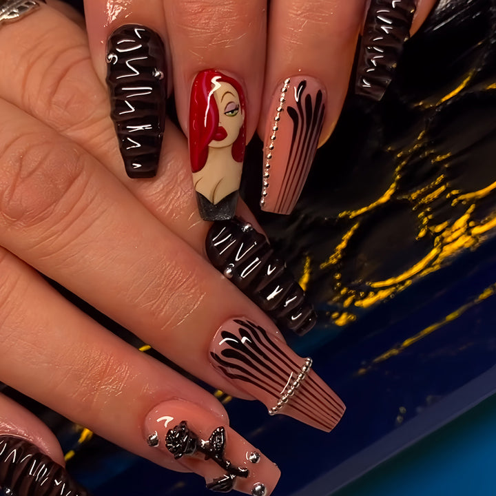 Artistic Character Nail Art Extensions Stornfield