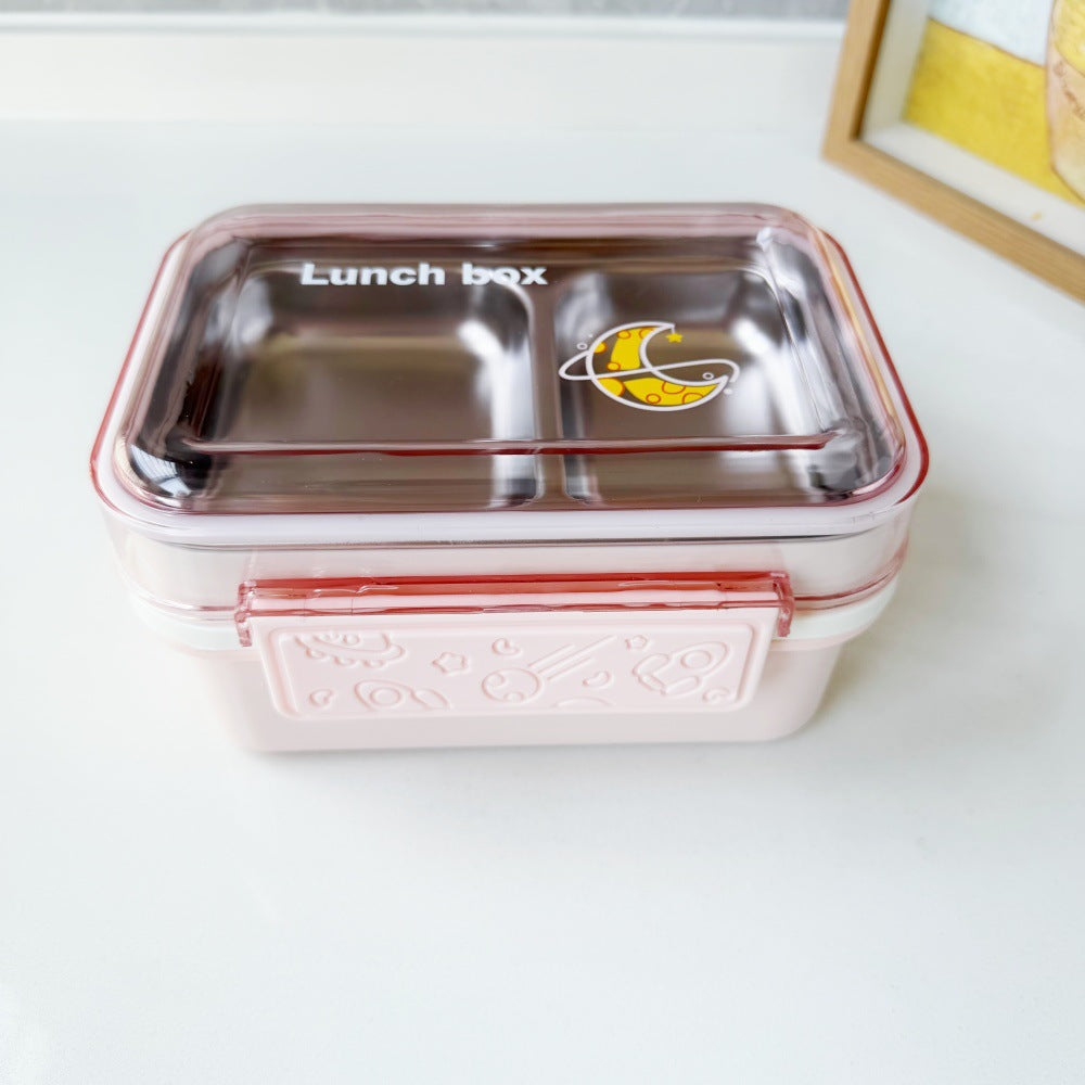 Multi-Compartment Glass Lunch Box