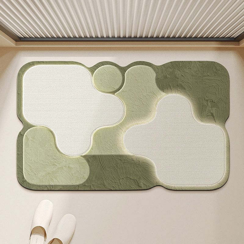 Abstract Non-Slip Area Mat