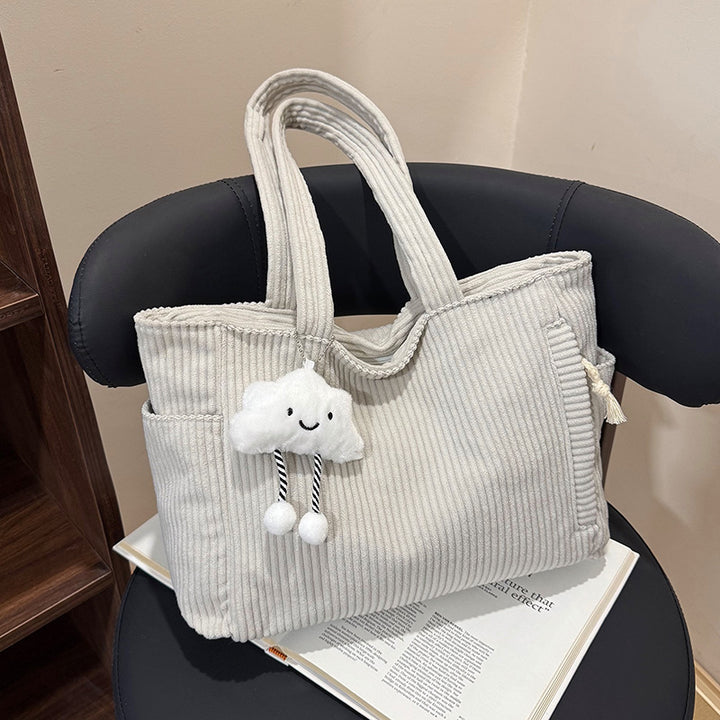 WoVersatile Corduroy Tote Bag Stornfield