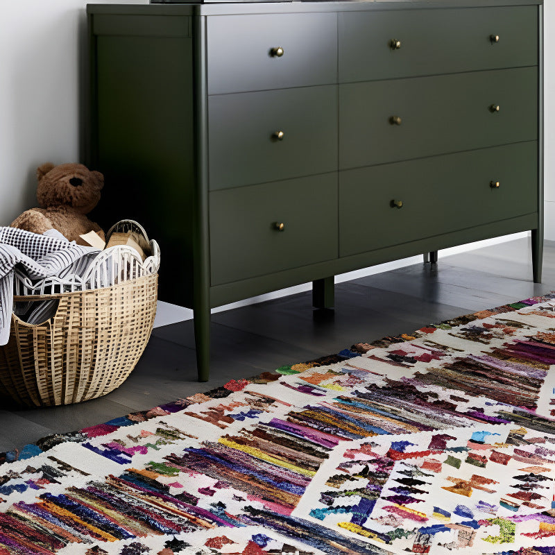 Playful storage basket with wave edge Stornfield