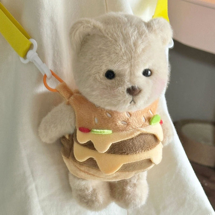 Cuddly toy with hamburger application Stornfield
