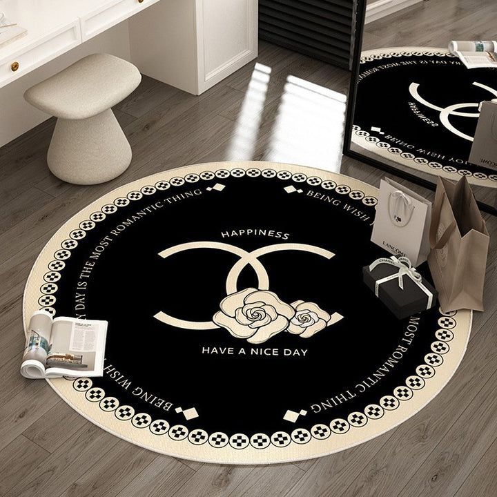 Round Decorative Area Rug