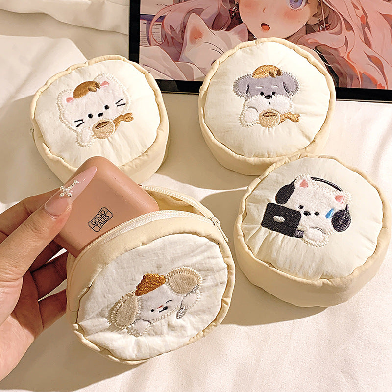 Cushion with Cute Dog Motif Stornfield