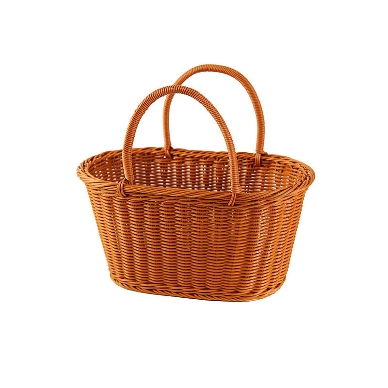 Woven Market Tote Basket Stornfield