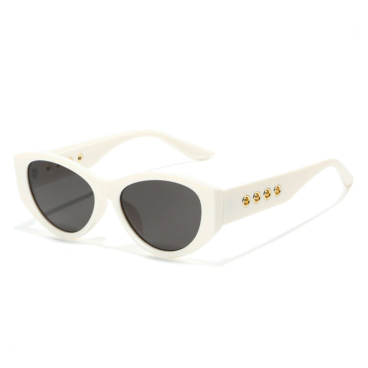 Cat-Eye Sunglasses with Decorative Gold Accents Stornfield