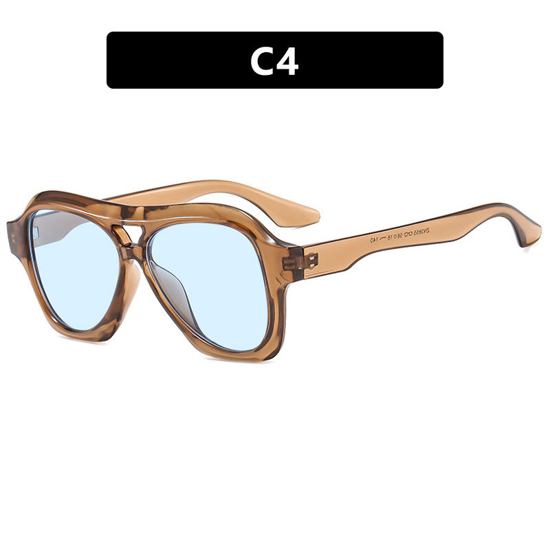 Women's fashionable sunglasses with unique design and protective UV filter Stornfield