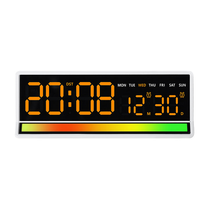 Digital alarm clock with clear LED display and date display Stornfield