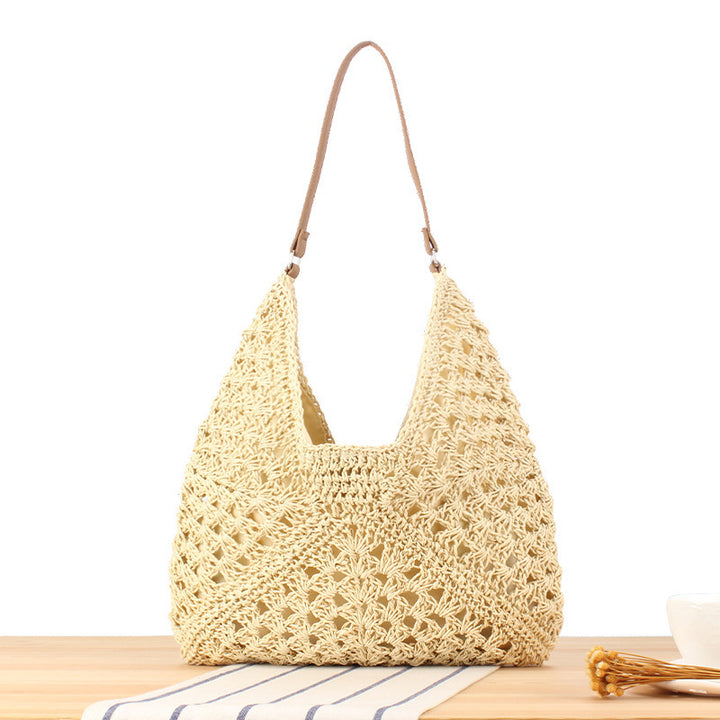 Macrame Crossbody Bag in Elegant Crocheted Design Stornfield